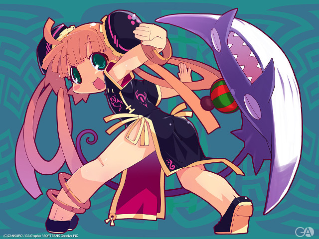 Fan qi fish sword knife free wallpaper for desktop - medium preview image