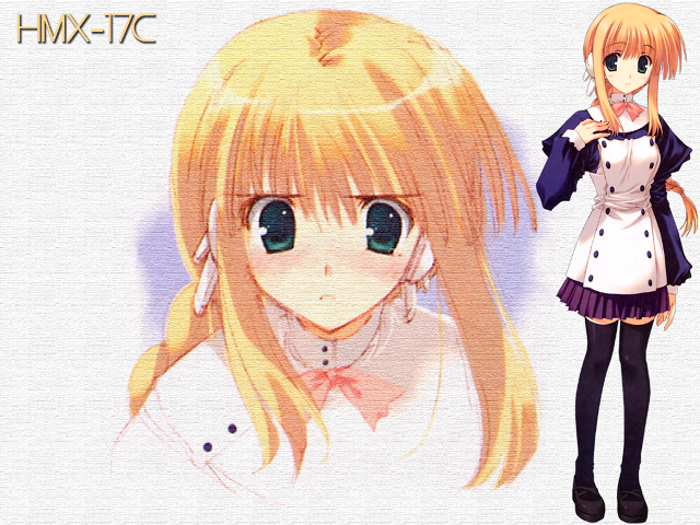 Blonde girls portrait remodernism robot free wallpaper for desktop - medium preview image