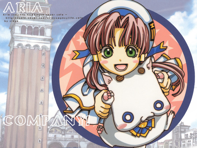 Cartoon character white cow building free wallpaper for desktop - medium preview image