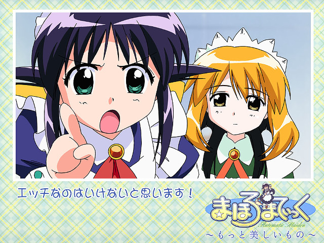 Anime girls pointing open mouth free wallpaper for desktop - medium preview image