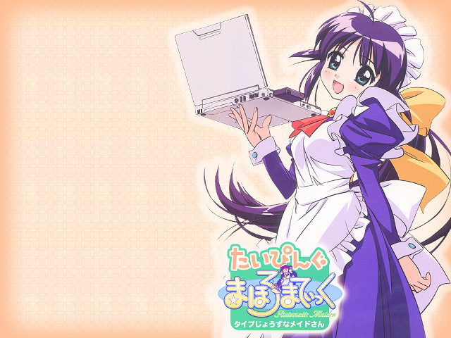 Purple dress laptop pink background free wallpaper for desktop - medium preview image