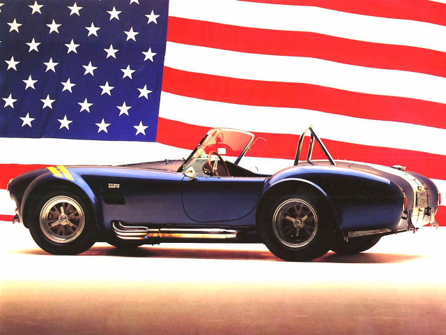 Blue sports car flag american free wallpaper for desktop - medium preview image