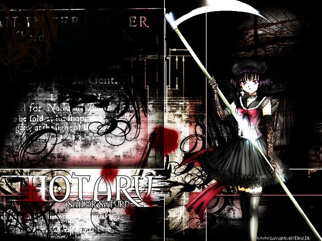 Gothic anime magic girl umbrella free wallpaper for desktop - medium preview image