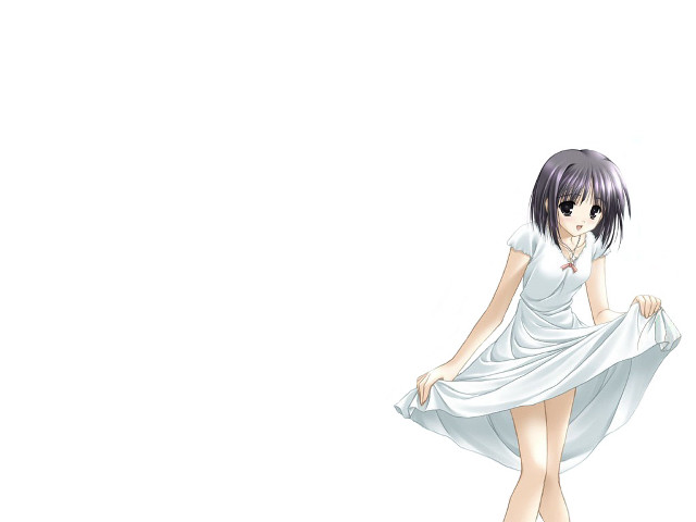 Alice prin white dress curtsey free wallpaper for desktop - medium preview image