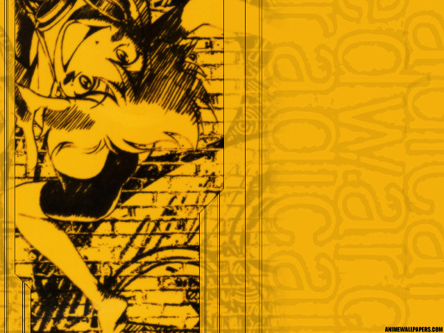 Yellow sunflower woman brick wall free wallpaper for desktop - medium preview image