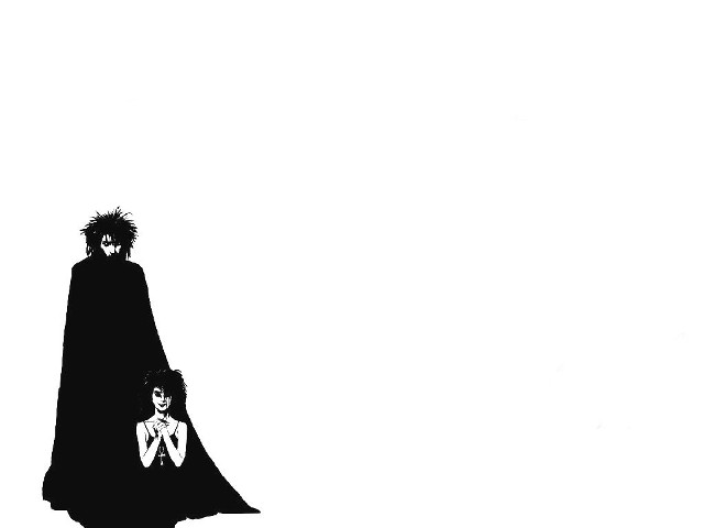 Couple gothic grass sky beardsley free wallpaper for desktop - medium preview image