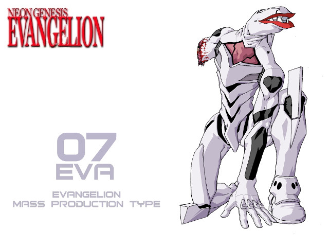 Robot red eye white body free wallpaper for desktop - medium preview image