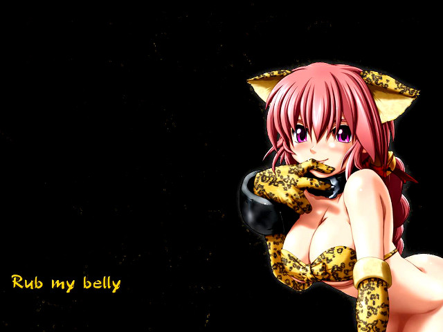 Cartoon snake skin anime feline free wallpaper for desktop - medium preview image