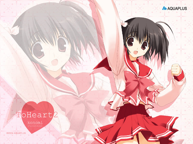 Girl red dress heart ayako free wallpaper for desktop - medium preview image