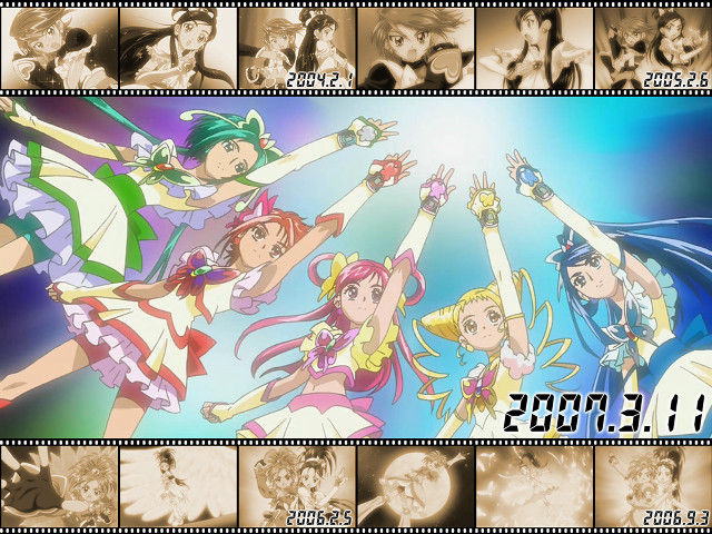 Anime characters collage promo aya free wallpaper for desktop - medium preview image