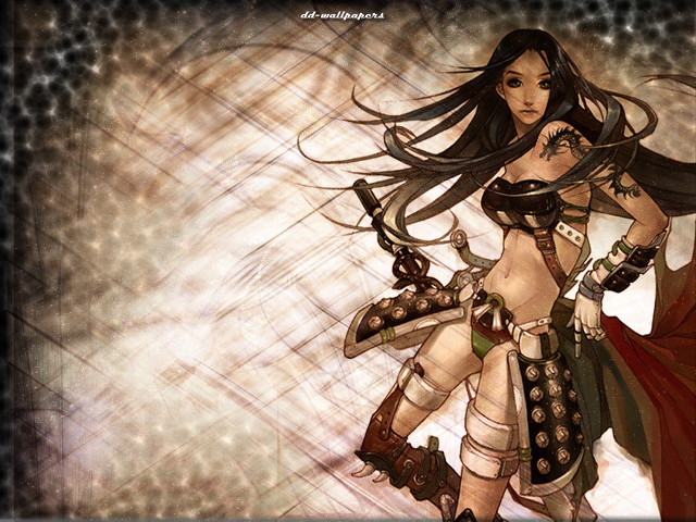 Woman sword fantasy chen chun free wallpaper for desktop - medium preview image