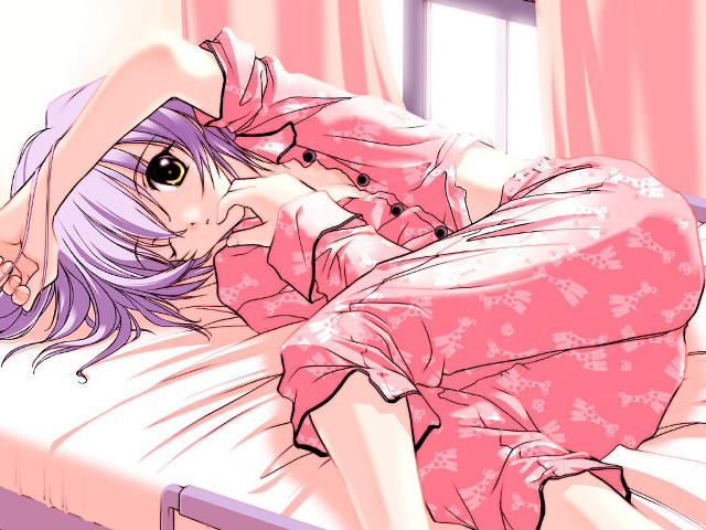 Woman pink dress teddybed anime free wallpaper for desktop - medium preview image