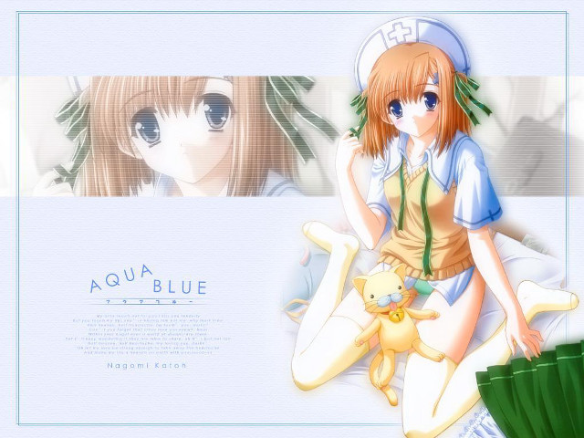 Girl bunny cat sitting stuffed free wallpaper for desktop - medium preview image