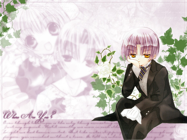 Anime character bench ivy purple free wallpaper for desktop - medium preview image