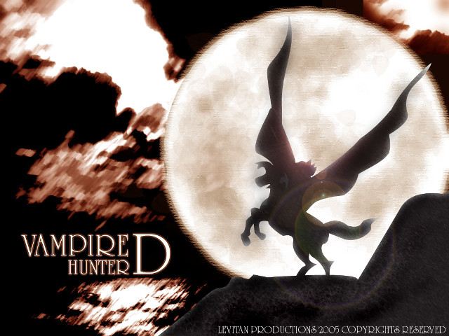 Bird fullmoon gothic poster vampirehunter free wallpaper for desktop - medium preview image