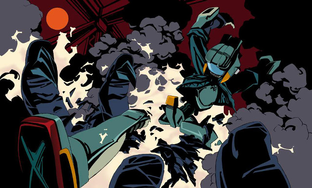 Smoke fire hydrant moon comic free wallpaper for desktop - medium preview image