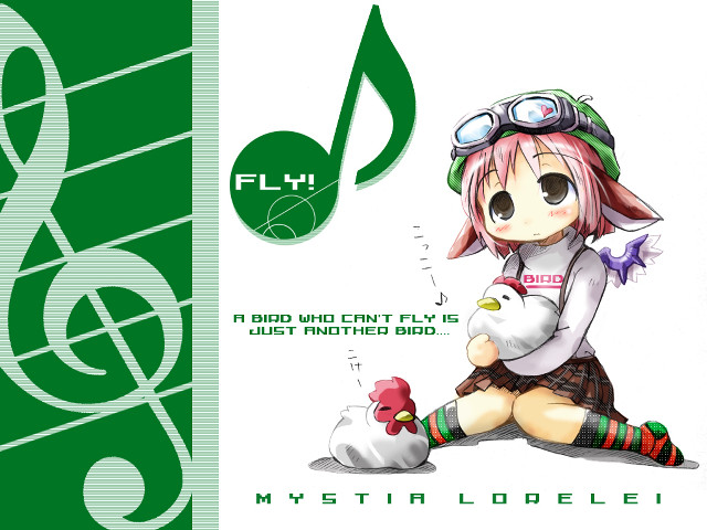 Girl hat glasses music note free wallpaper for desktop - medium preview image