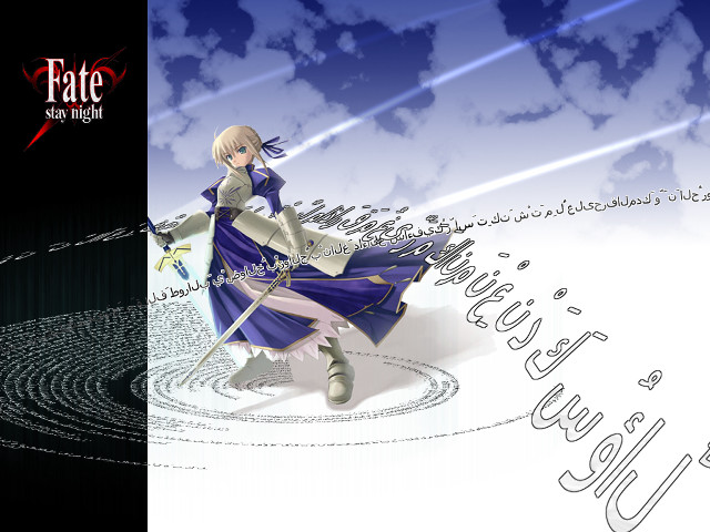 Alice princess blue sword armor free wallpaper for desktop - medium preview image