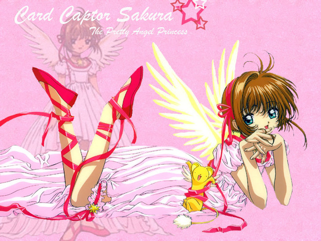 Girl angel teddy bear pink free wallpaper for desktop - medium preview image