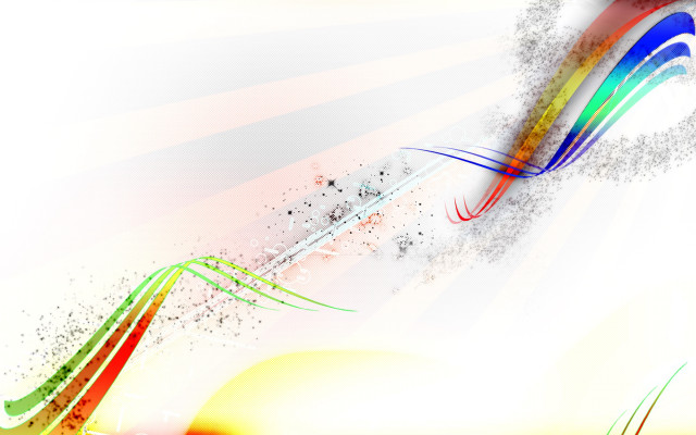 Colorful abstract background rainbow wave free wallpaper for desktop - medium preview image