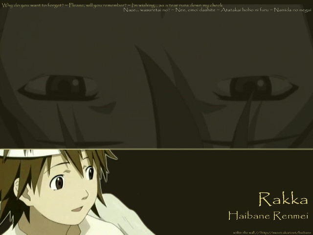 Anime character black white rayonism free wallpaper for desktop - medium preview image
