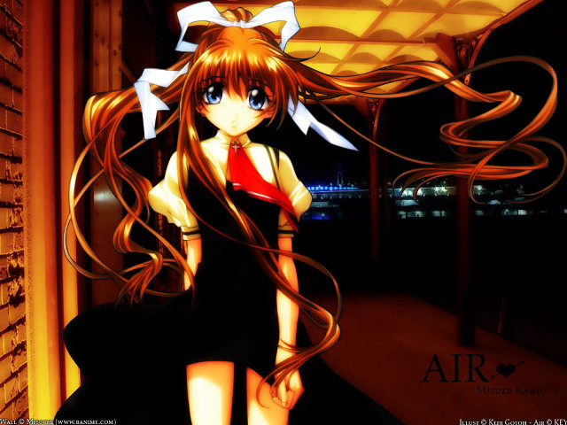 Girl long hair red shirt free wallpaper for desktop - medium preview image