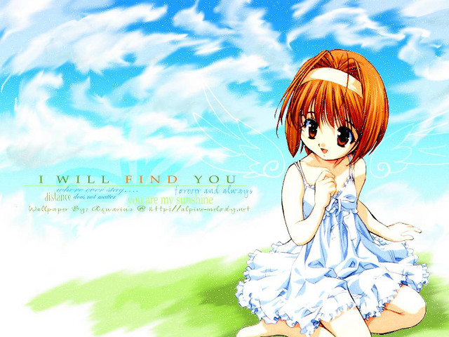 Girl sitting beach dress clouds free wallpaper for desktop - medium preview image