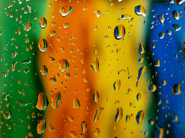 Rainbow water drops ellsworth kelly free wallpaper for desktop - medium preview image