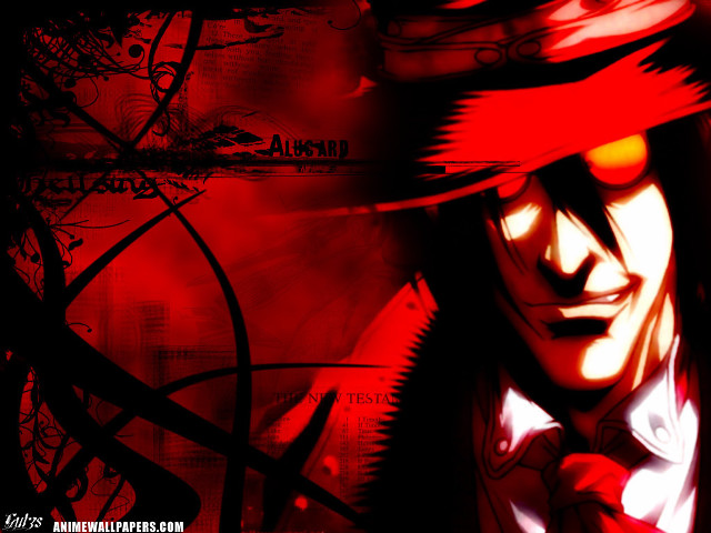 Red hat red tie anime free wallpaper for desktop - medium preview image