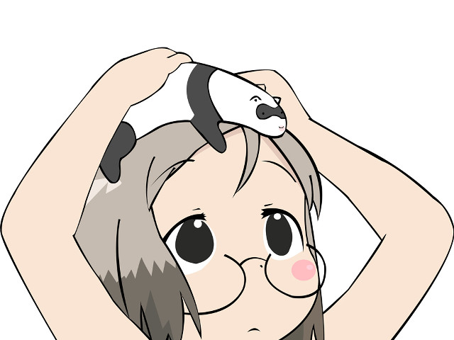 Woman bird hair dryer kawaii free wallpaper for desktop - medium preview image