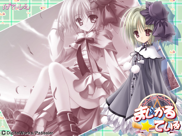 Anime twins star cape dress free wallpaper for desktop - medium preview image