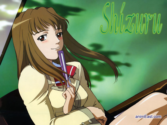 Shezuru girl longhair toothbrush blush free wallpaper for desktop - medium preview image