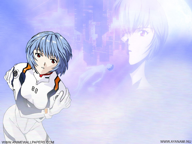 Eizan kikukawa blue hair ghost free wallpaper for desktop - medium preview image