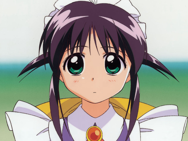 Anime girl long hair big #2 free wallpaper for desktop - medium preview image