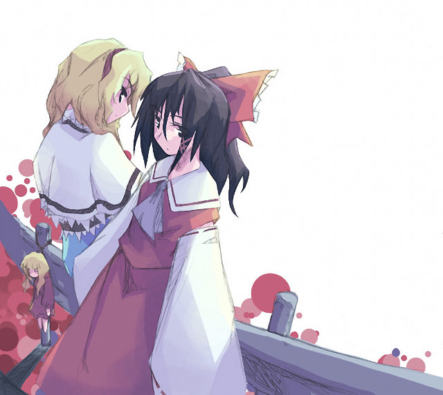 Anime girls bridge cat dog free wallpaper for tablet - medium preview image