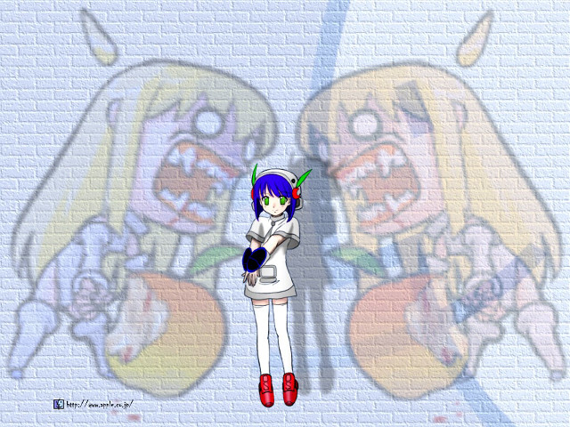 Aya goda cat hair brick free wallpaper for desktop - medium preview image