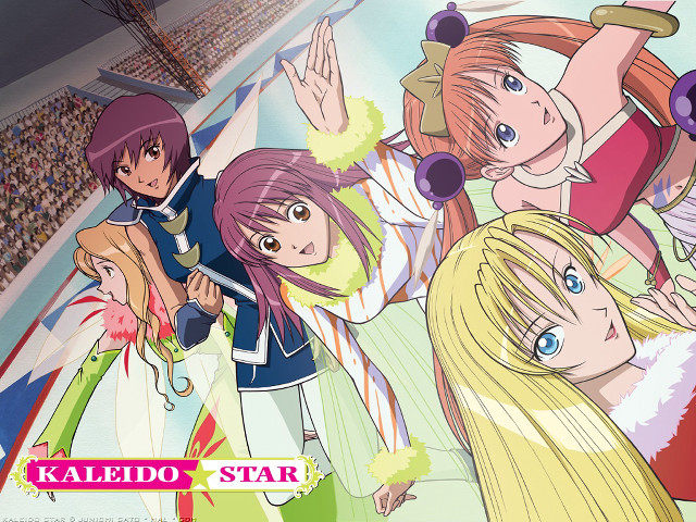 Kaleid star anime girls stadium free wallpaper for desktop - medium preview image