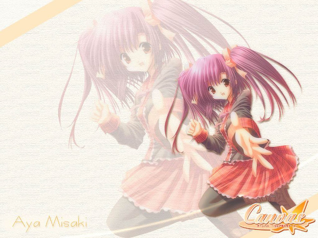 Pink haired anime girls dancing free wallpaper for desktop - medium preview image