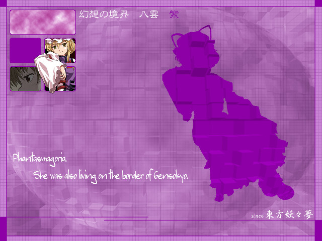 Purple background cat ears fox free wallpaper for desktop - medium preview image