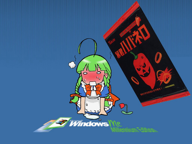 Cartoon character candy bar chili free wallpaper for desktop - medium preview image