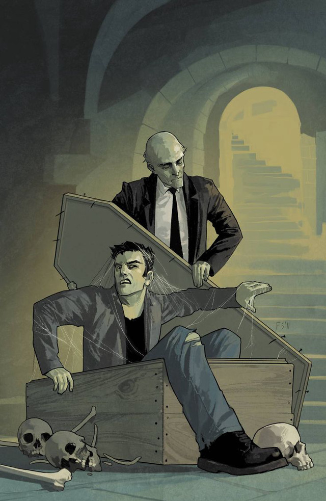 Man sitting trunk skull ground free wallpaper for mobile - medium preview image