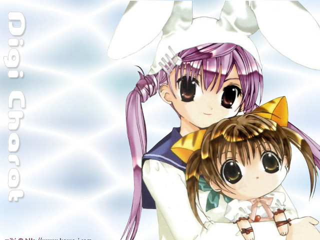 Anime couple hugging blue sky #2 free wallpaper for desktop - medium preview image