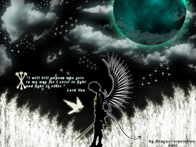 Gothic astrology sword planet moon free wallpaper for desktop - medium preview image