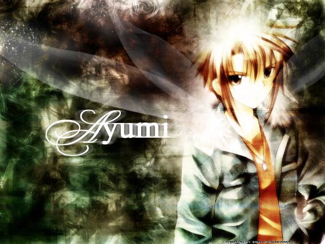 Lyco art anime girl forest free wallpaper for desktop - medium preview image