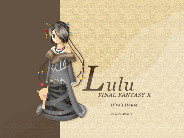 Lulu cat heroine hurufiyya portrait free wallpaper for desktop - medium preview image