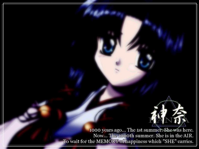 Ayako rokkaku blue eyes black free wallpaper for desktop - medium preview image