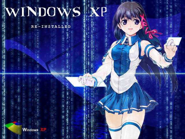 Girl blue dress white object free wallpaper for desktop - medium preview image