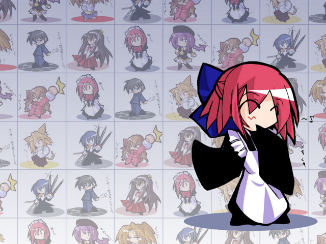 Cartoon expressions background animals maid free wallpaper for desktop - medium preview image