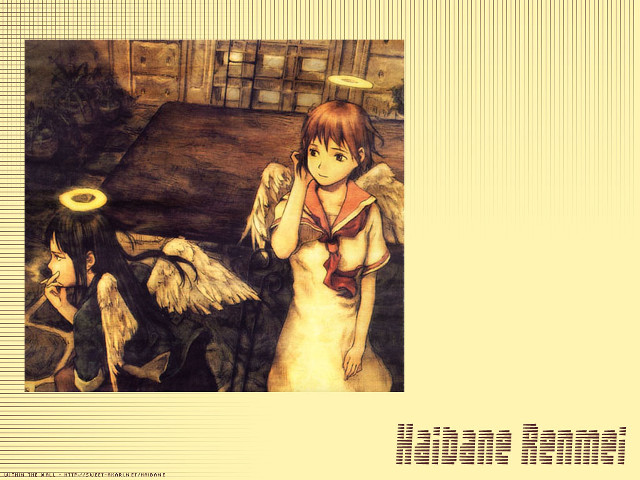 Girl bird wings dress halo free wallpaper for desktop - medium preview image