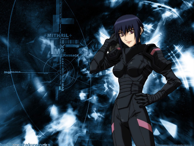 Woman black suit astral cityscape free wallpaper for desktop - medium preview image